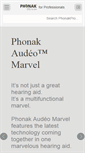 Mobile Screenshot of phonakpro.com